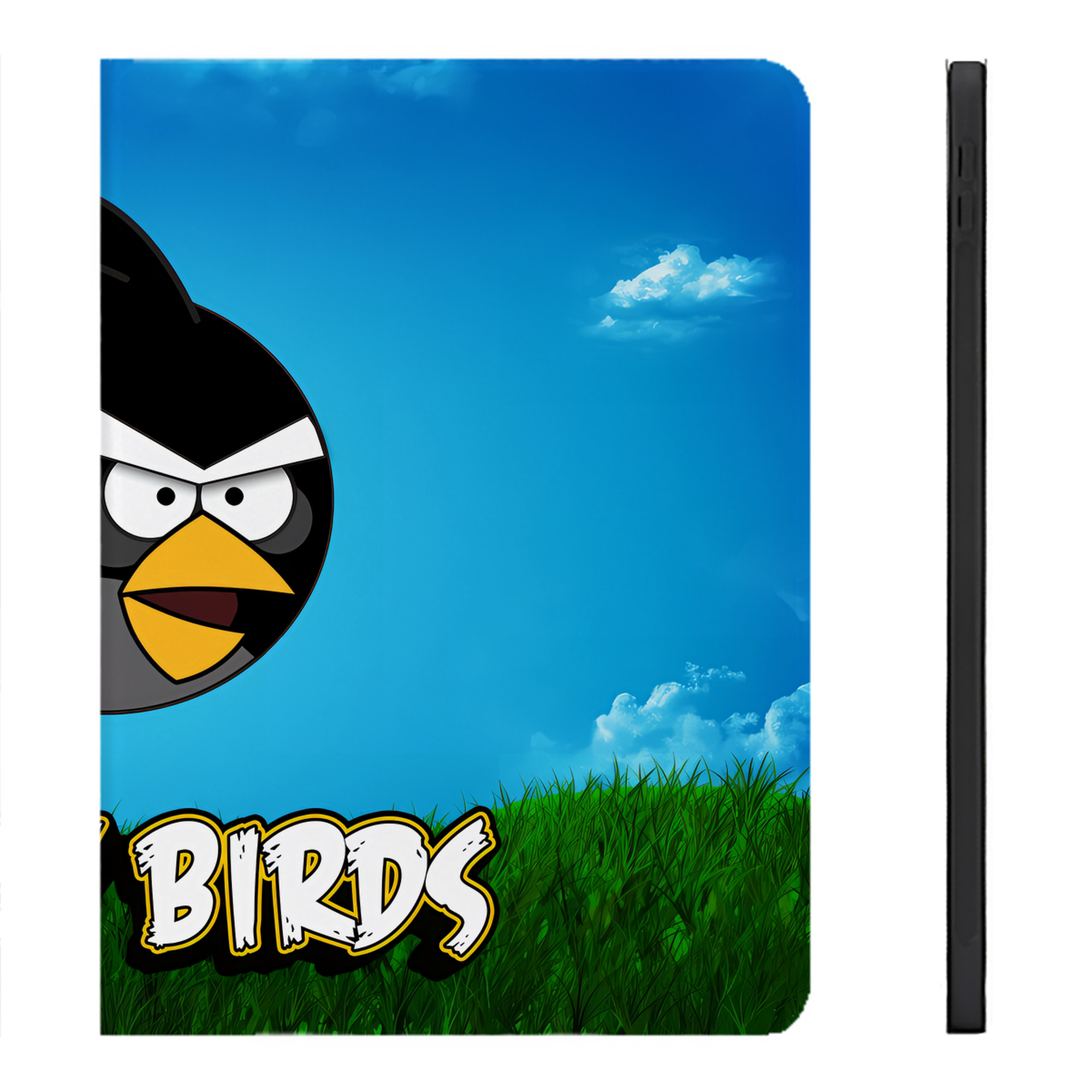 （画像用） Angry Birds アングリーバード IPadケース ペンホルダー付き ブックスタイルデザイン